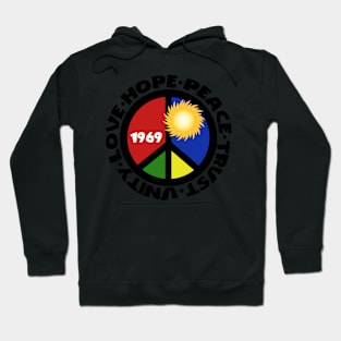 Hope Peace Love Trust Unity Hoodie